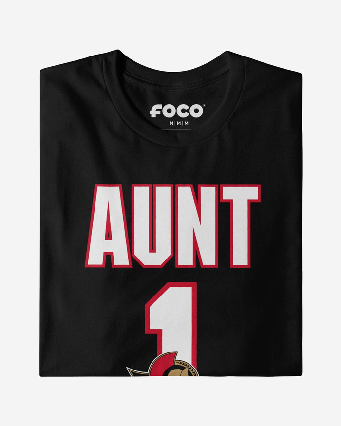 Ottawa Senators Number 1 Aunt T-Shirt FOCO - FOCO.com
