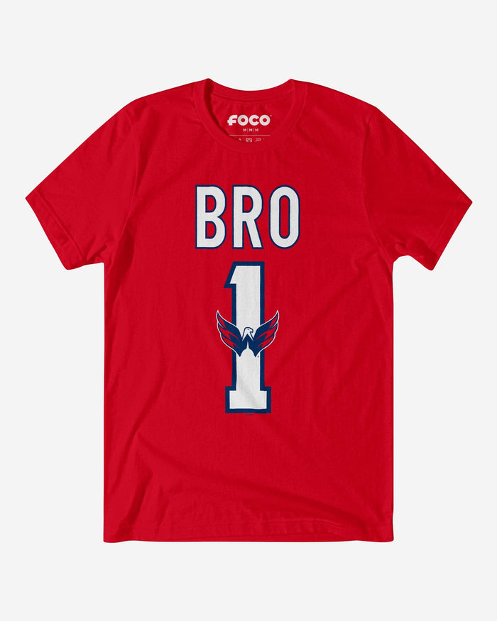 Washington Capitals Number 1 Bro T-Shirt FOCO S - FOCO.com