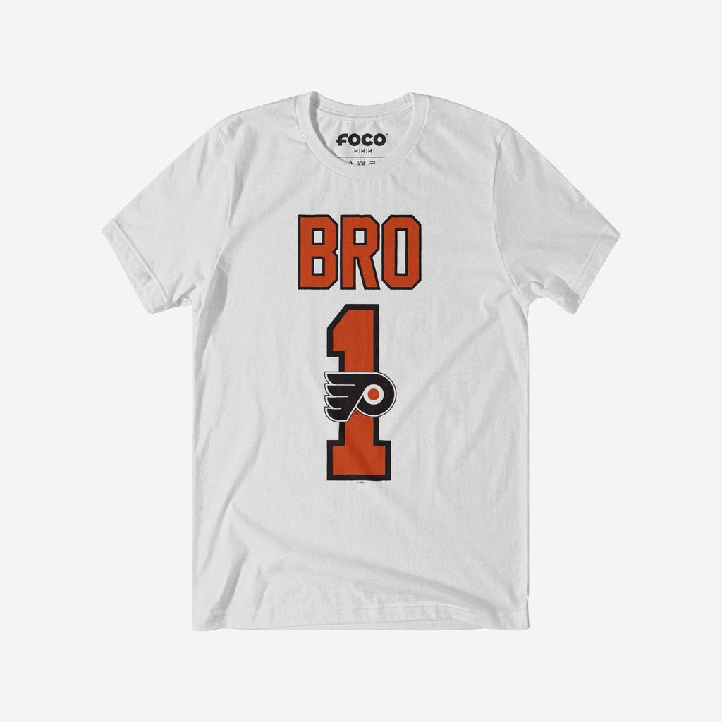 Philadelphia Flyers Number 1 Bro T-Shirt FOCO S - FOCO.com