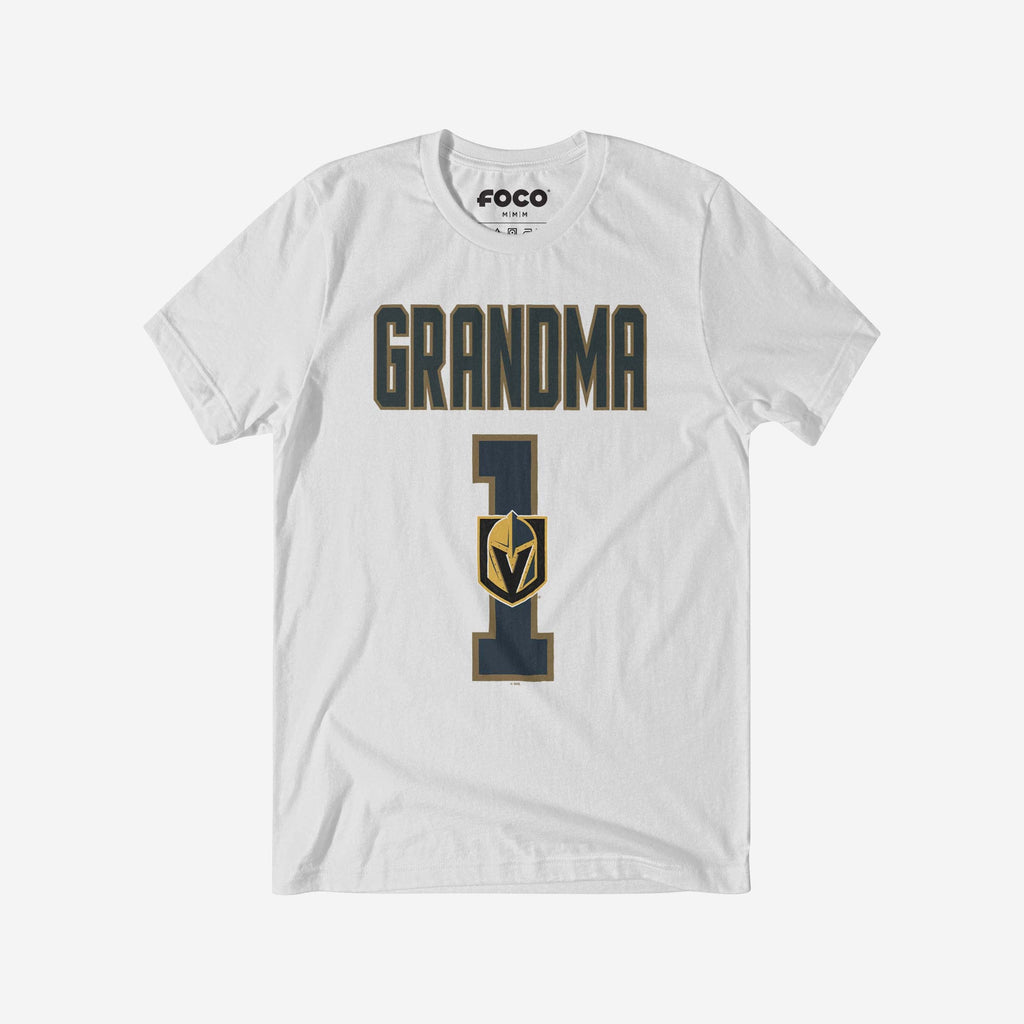 Vegas Golden Knights Number 1 Grandma T-Shirt FOCO S - FOCO.com