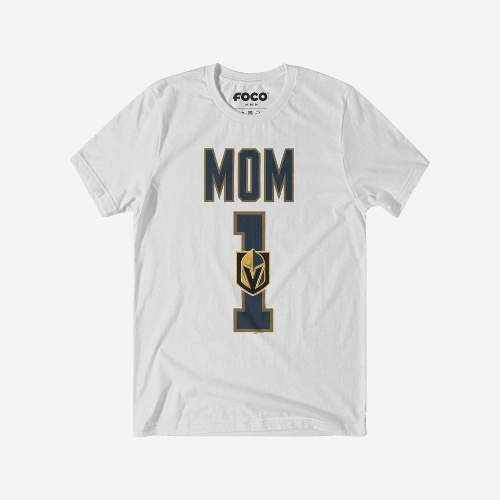 Vegas Golden Knights Number 1 Mom T-Shirt FOCO S - FOCO.com