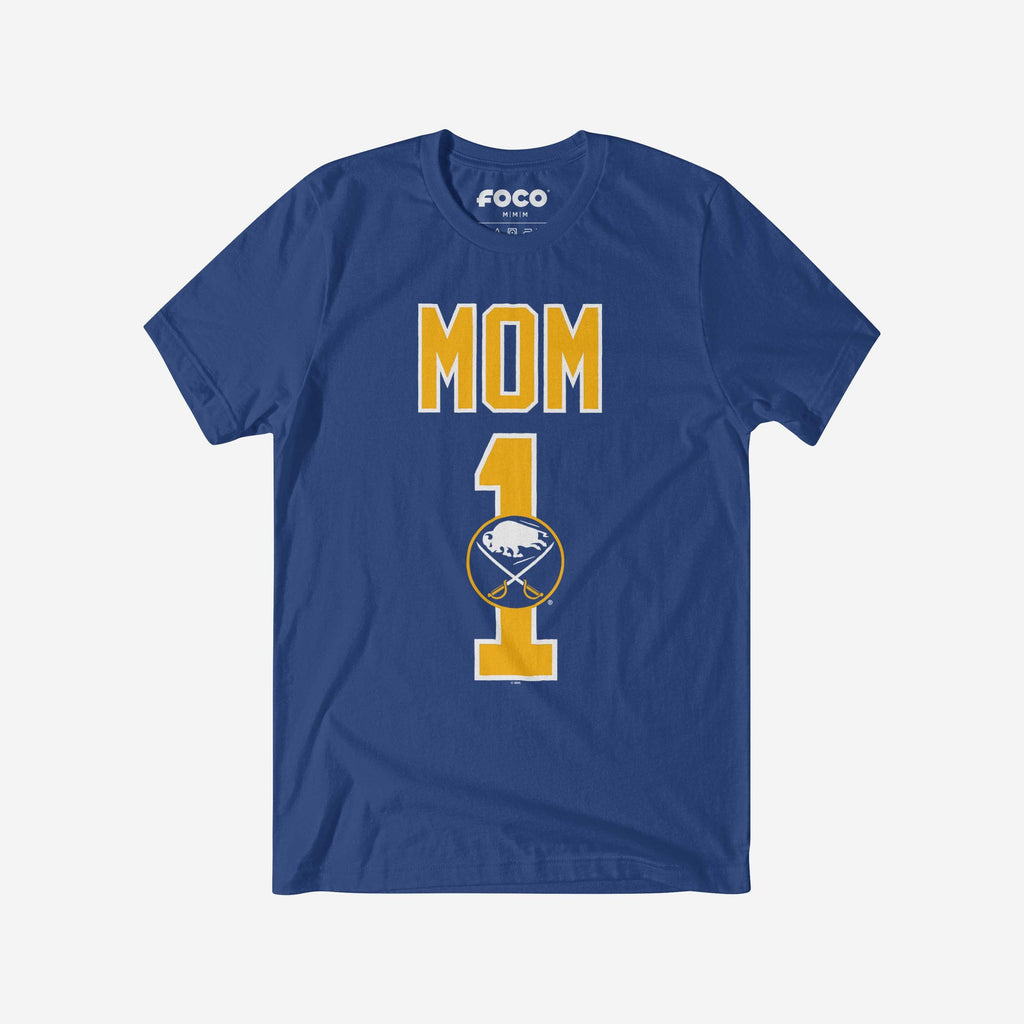 Buffalo Sabres Number 1 Mom T-Shirt FOCO S - FOCO.com