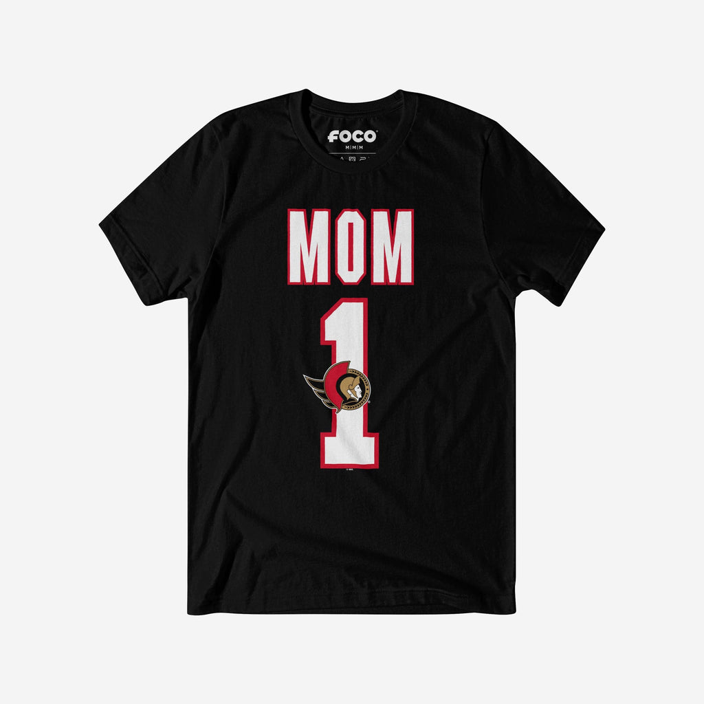 Ottawa Senators Number 1 Mom T-Shirt FOCO S - FOCO.com