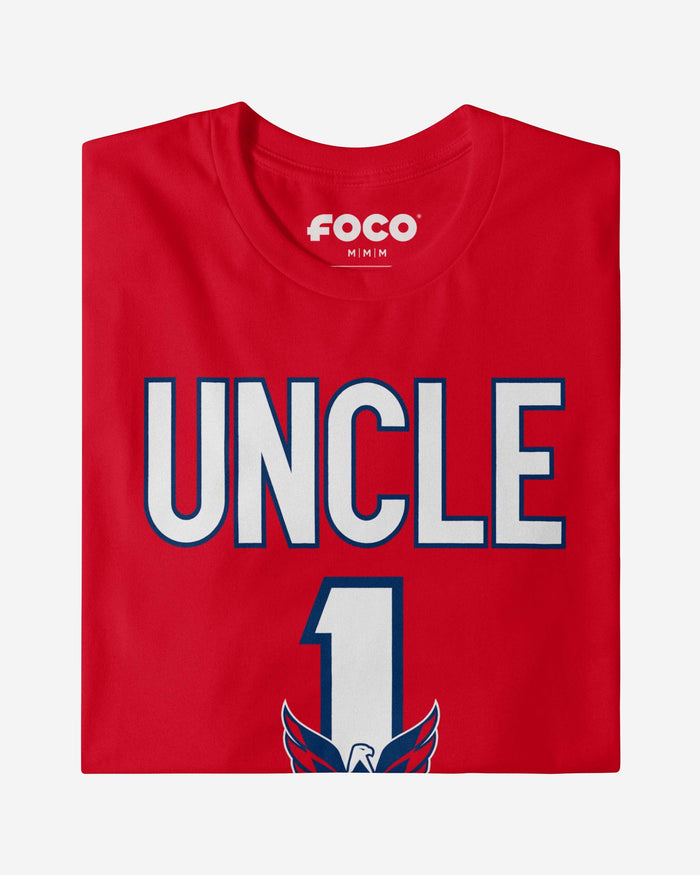 Washington Capitals Number 1 Uncle T-Shirt FOCO - FOCO.com