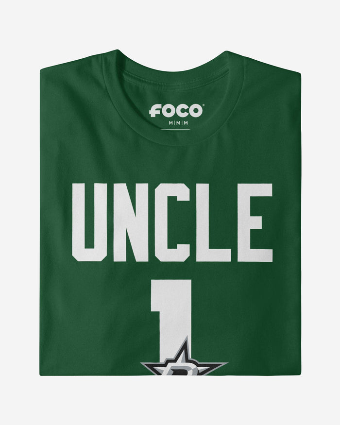 Dallas Stars Number 1 Uncle T-Shirt FOCO - FOCO.com