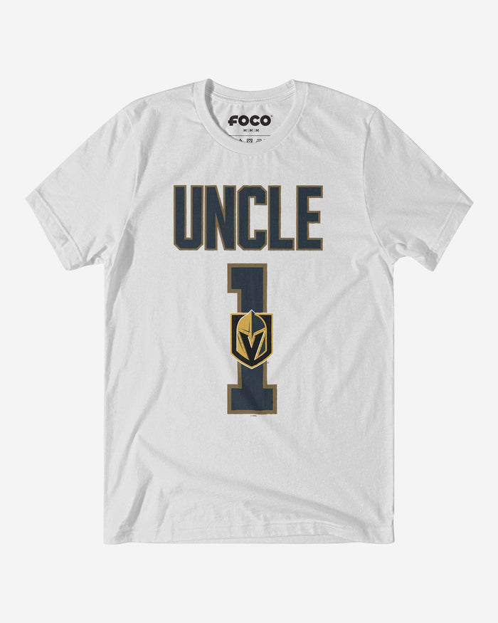 Vegas Golden Knights Number 1 Uncle T-Shirt FOCO S - FOCO.com