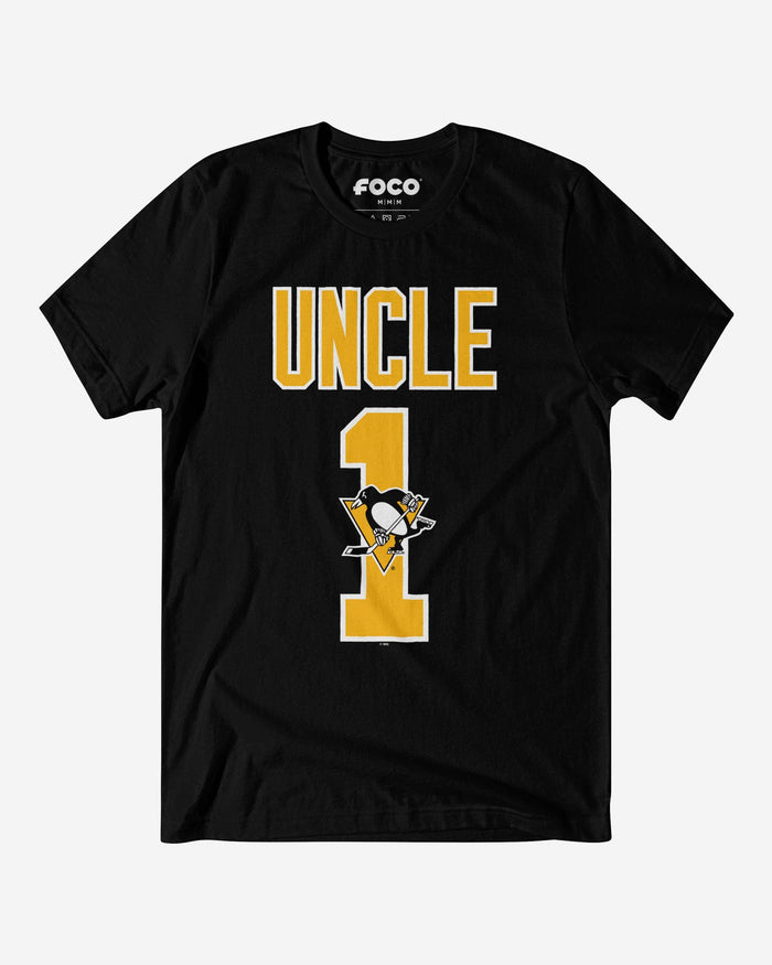Pittsburgh Penguins Number 1 Uncle T-Shirt FOCO S - FOCO.com