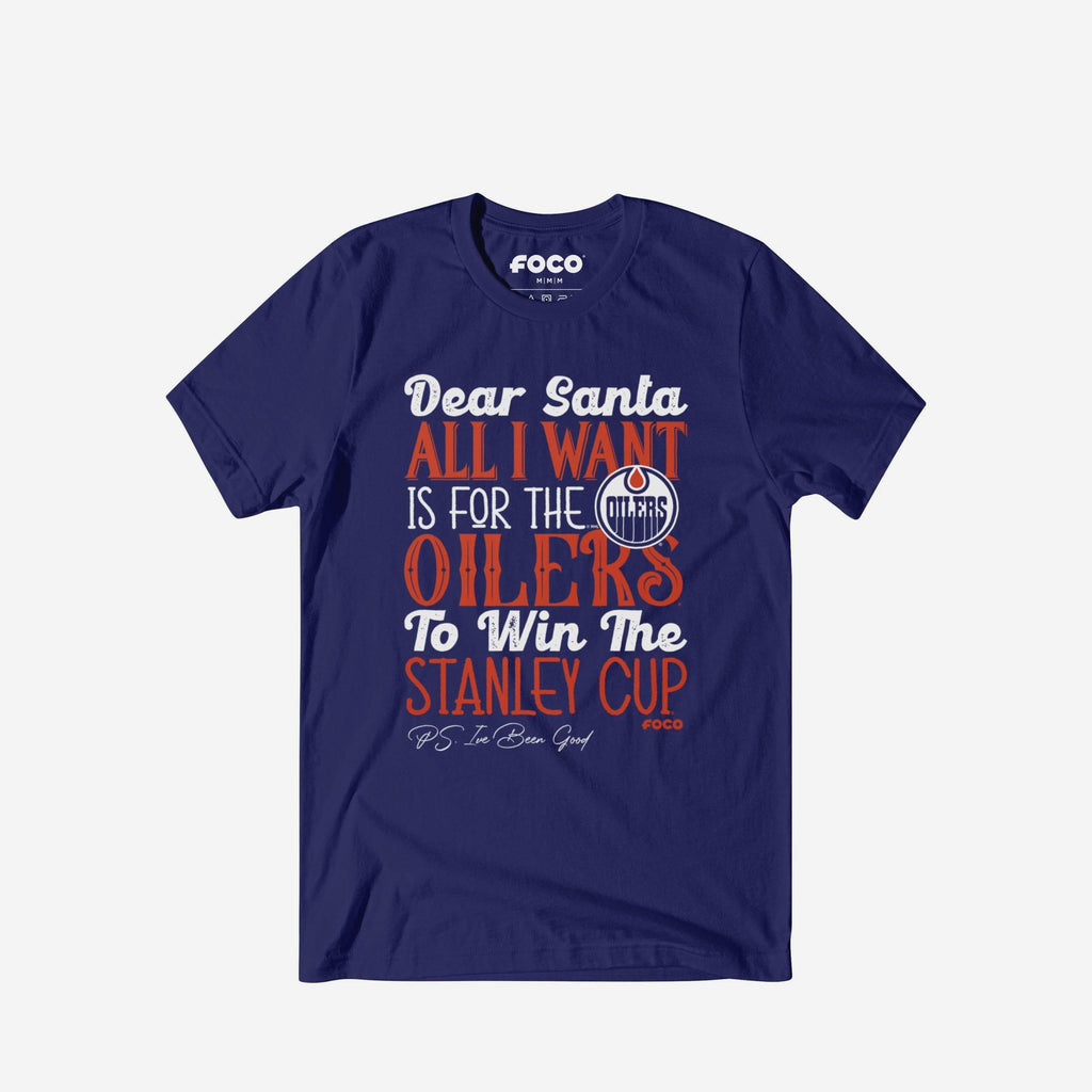 Edmonton Oilers All I Want T-Shirt FOCO S - FOCO.com