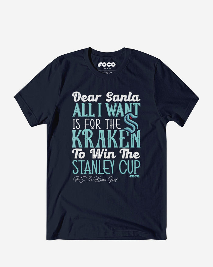Seattle Kraken All I Want T-Shirt FOCO S - FOCO.com