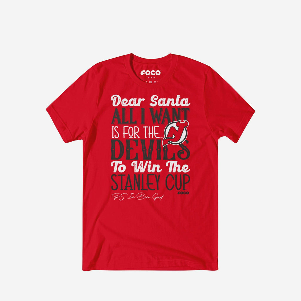 New Jersey Devils All I Want T-Shirt FOCO S - FOCO.com