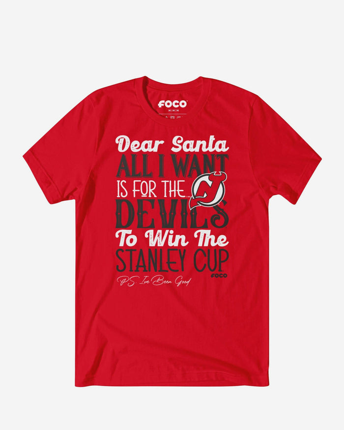 New Jersey Devils All I Want T-Shirt FOCO S - FOCO.com