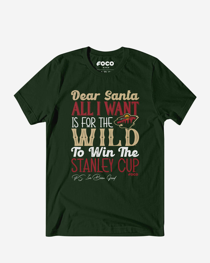 Minnesota Wild All I Want T-Shirt FOCO S - FOCO.com