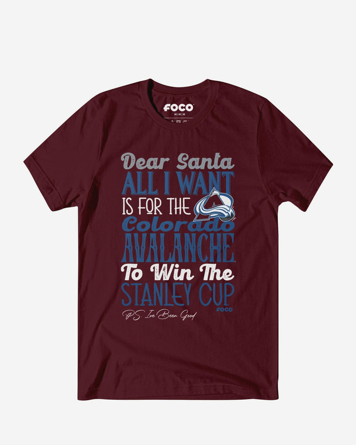 Colorado Avalanche All I Want T-Shirt FOCO S - FOCO.com
