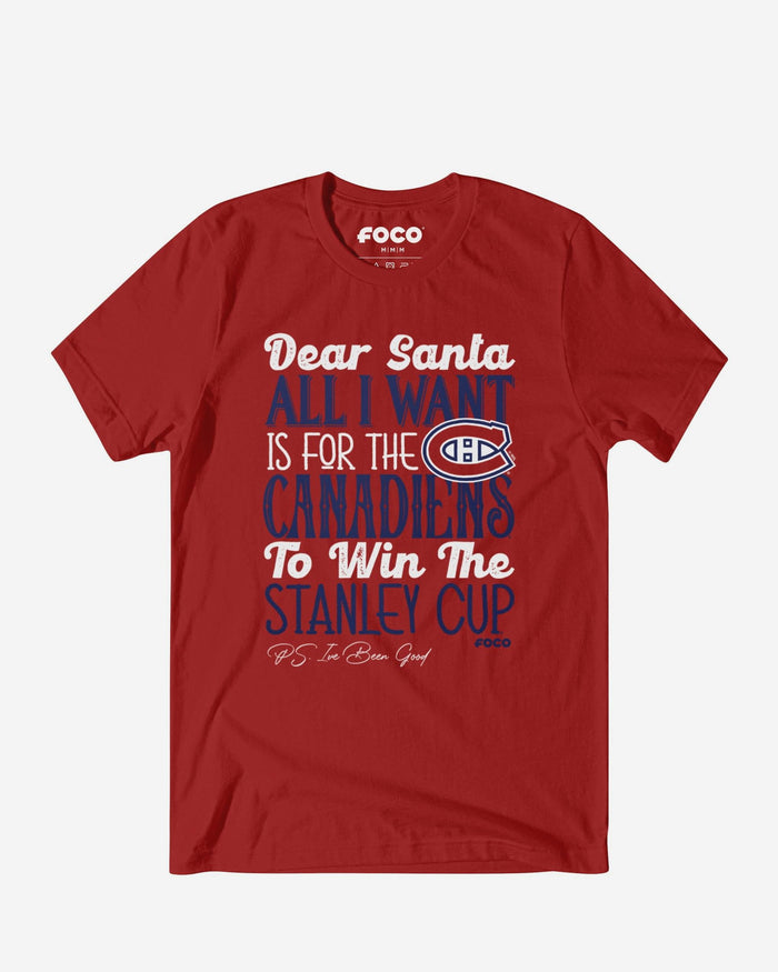 Montreal Canadiens All I Want T-Shirt FOCO S - FOCO.com