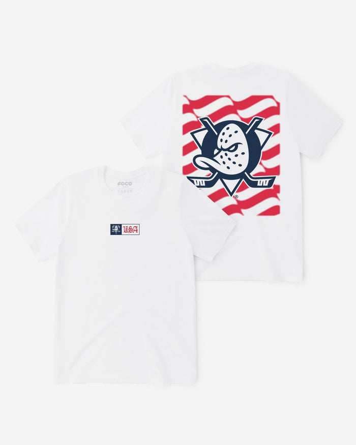 Anaheim Ducks American Heritage T-Shirt FOCO S - FOCO.com