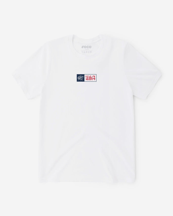 Columbus Blue Jackets American Heritage T-Shirt FOCO S - FOCO.com