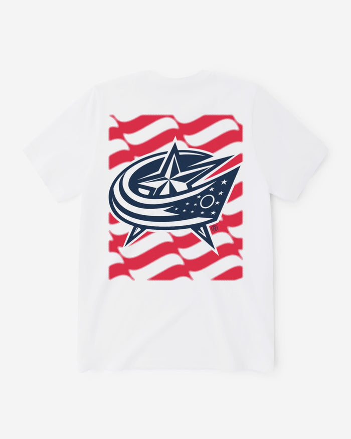 Columbus Blue Jackets American Heritage T-Shirt FOCO S - FOCO.com