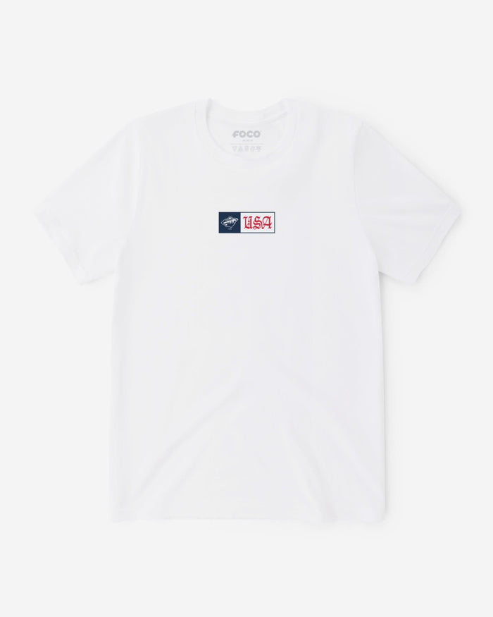 Minnesota Wild American Heritage T-Shirt FOCO S - FOCO.com