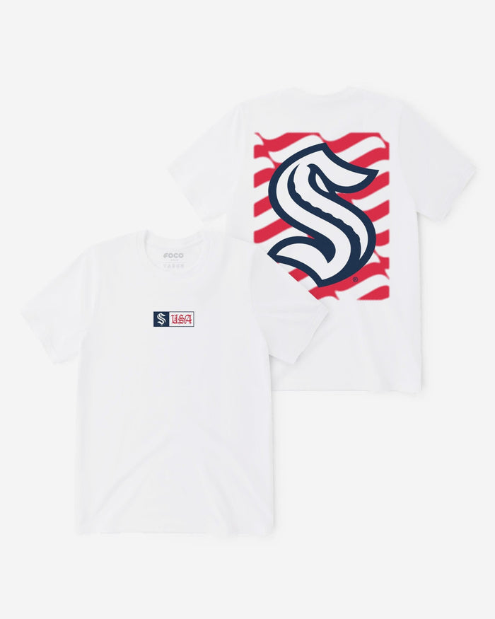 Seattle Kraken American Heritage T-Shirt FOCO S - FOCO.com