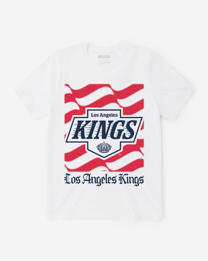 Los Angeles Kings American Heritage Wordmark T-Shirt FOCO S - FOCO.com