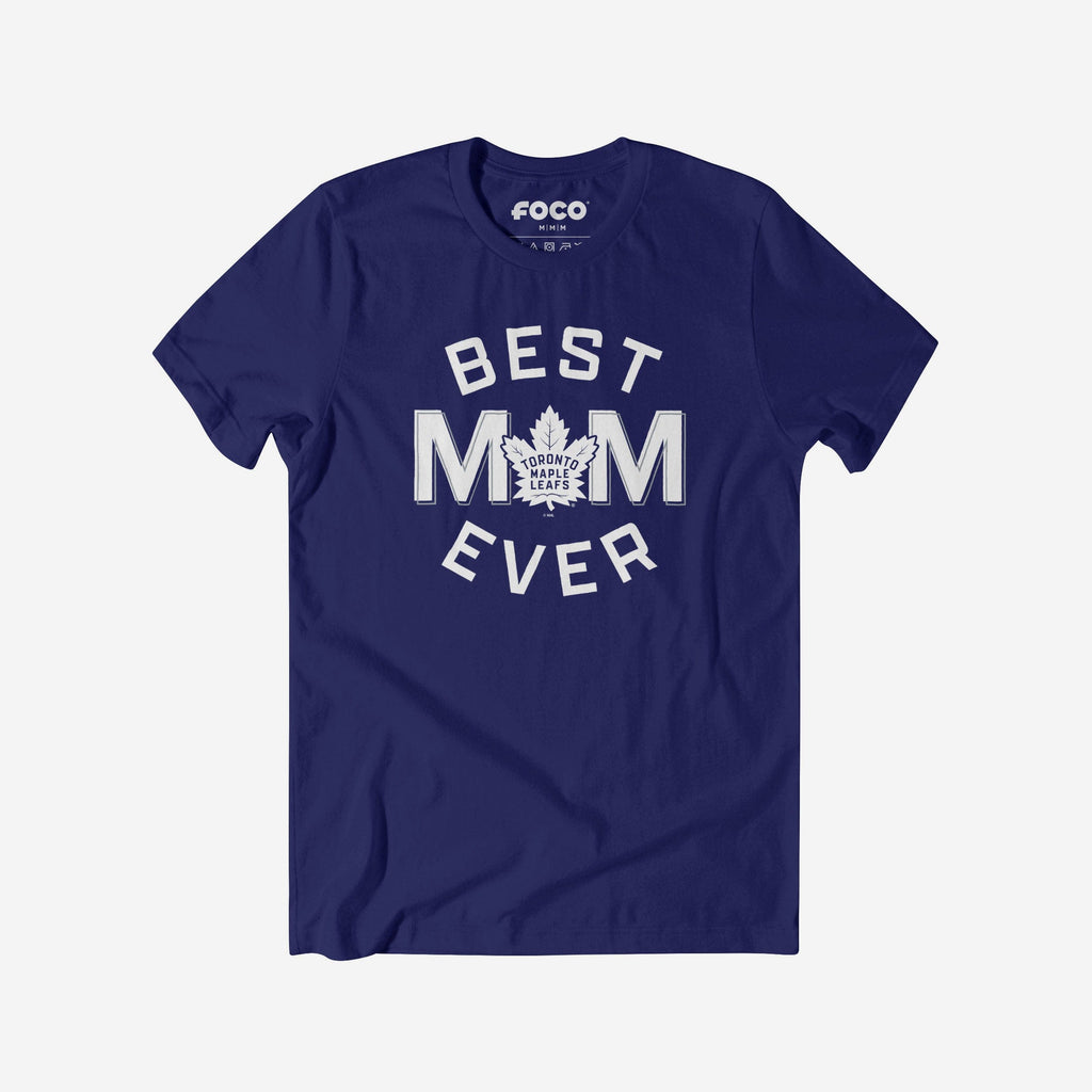 Toronto Maple Leafs Best Mom Ever Arched T-Shirt FOCO S - FOCO.com