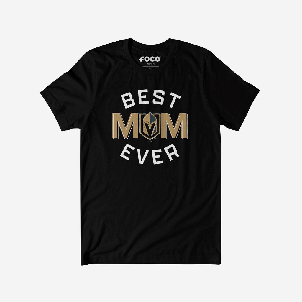 Vegas Golden Knights Best Mom Ever Arched T-Shirt FOCO S - FOCO.com