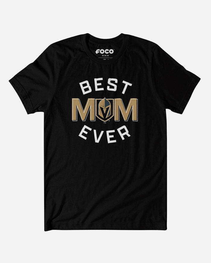 Vegas Golden Knights Best Mom Ever Arched T-Shirt FOCO S - FOCO.com
