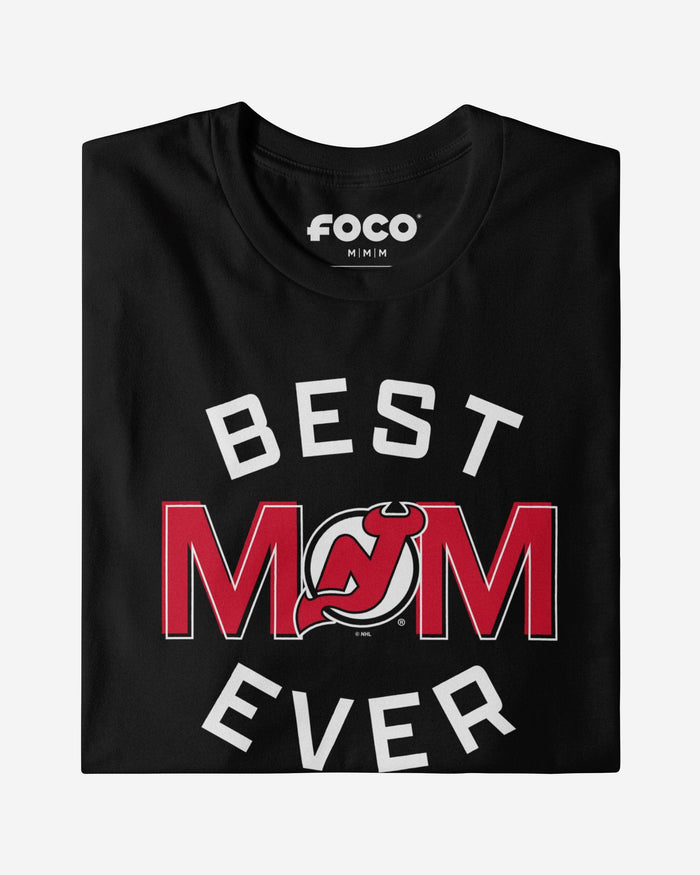 New Jersey Devils Best Mom Ever Arched T-Shirt FOCO - FOCO.com
