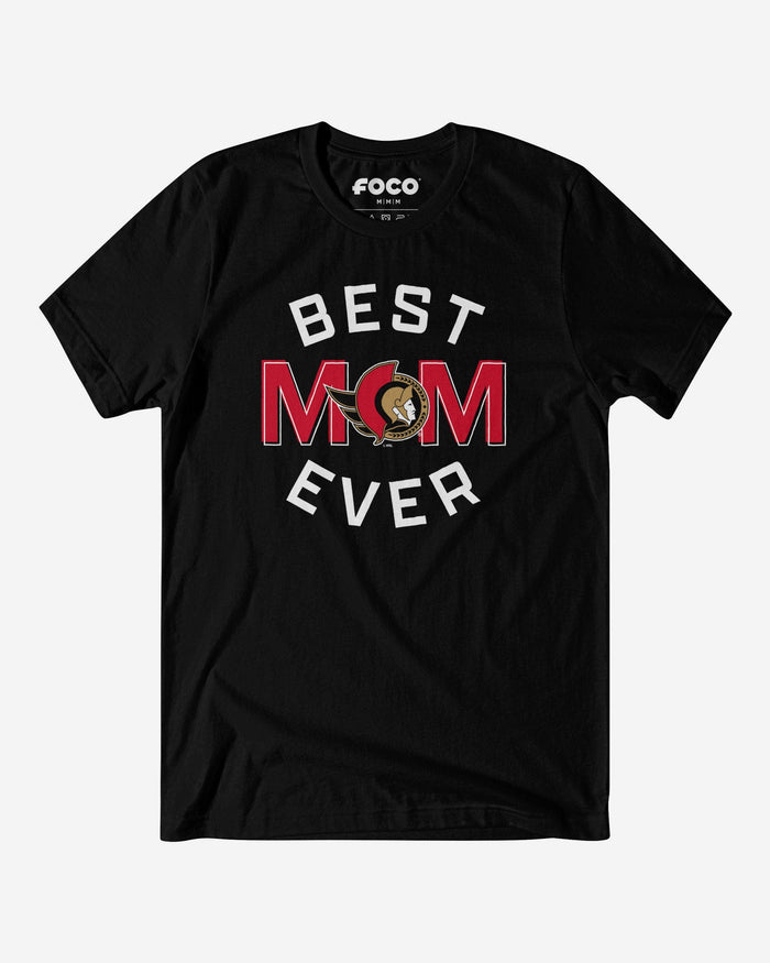 Ottawa Senators Best Mom Ever Arched T-Shirt FOCO S - FOCO.com