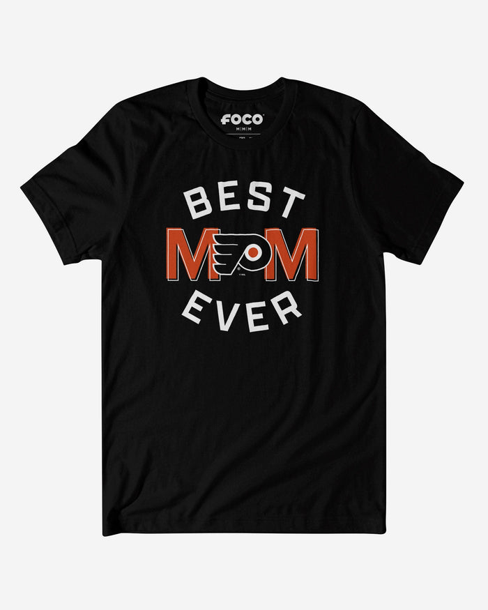 Philadelphia Flyers Best Mom Ever Arched T-Shirt FOCO S - FOCO.com