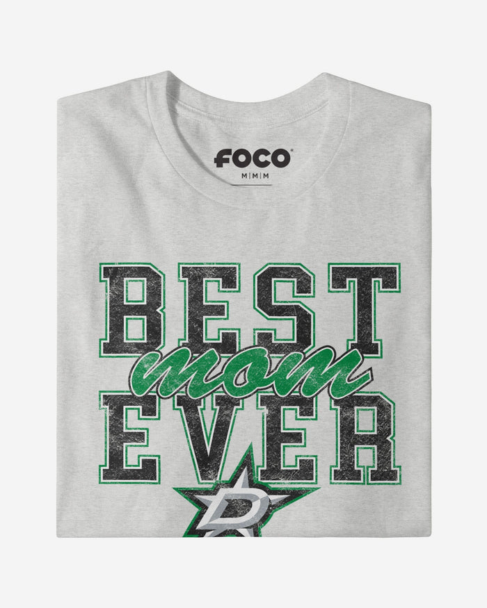 Dallas Stars Best Mom Ever Stacked T-Shirt FOCO - FOCO.com