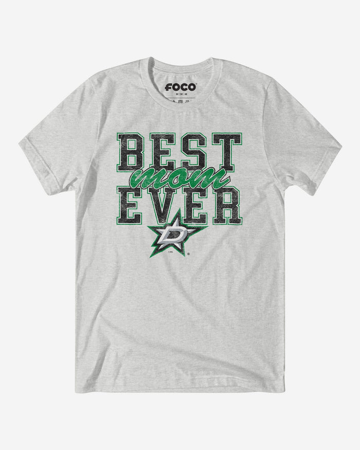 Dallas Stars Best Mom Ever Stacked T-Shirt FOCO S - FOCO.com
