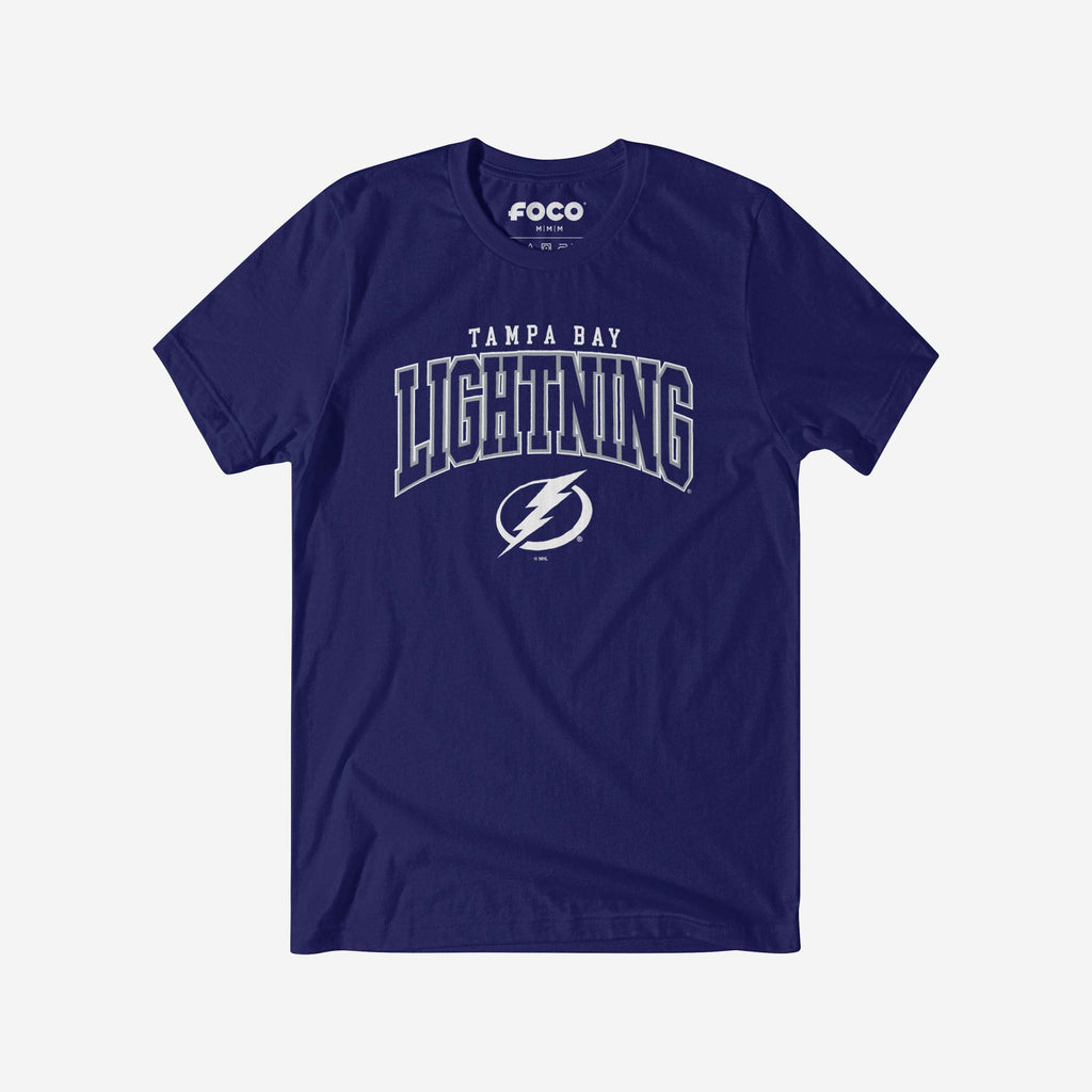 Tampa Bay Lightning Classic Logo T-Shirt FOCO Team Navy S - FOCO.com