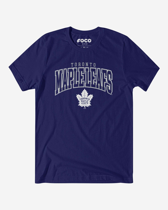 Toronto Maple Leafs Classic Logo T-Shirt FOCO Team Navy S - FOCO.com
