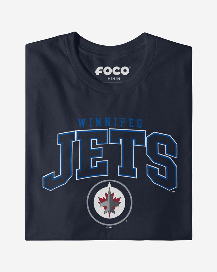 Winnipeg Jets Classic Logo T-Shirt FOCO - FOCO.com