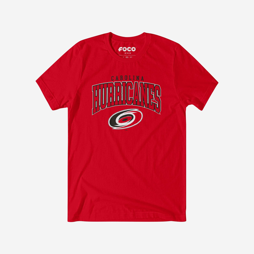 Carolina Hurricanes Classic Logo T-Shirt FOCO Red S - FOCO.com
