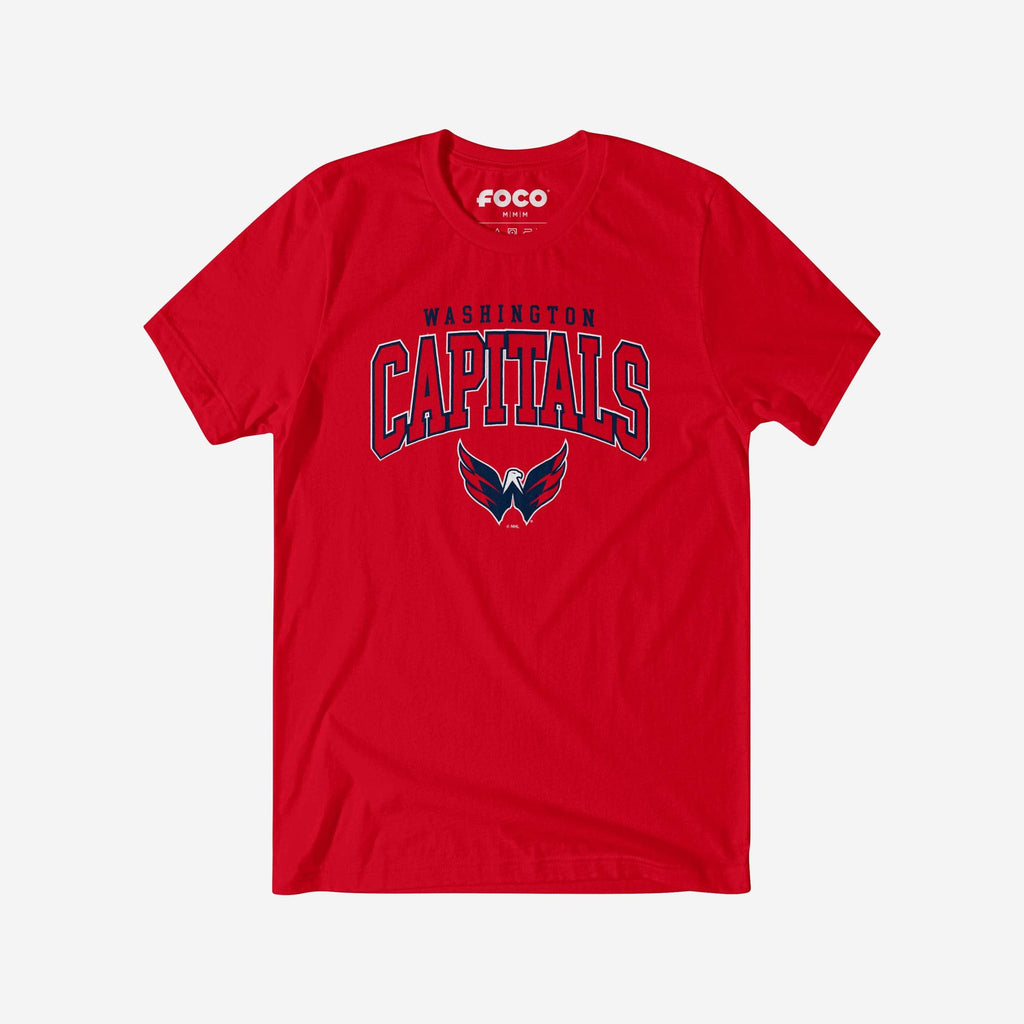 Washington Capitals Classic Logo T-Shirt FOCO Red S - FOCO.com