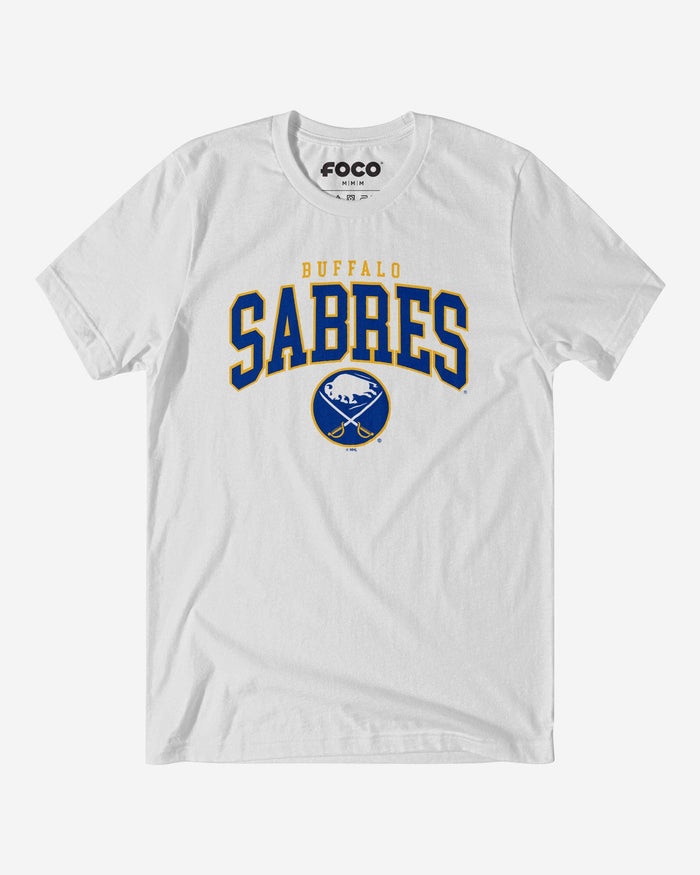 Buffalo Sabres Classic Logo T-Shirt FOCO White S - FOCO.com