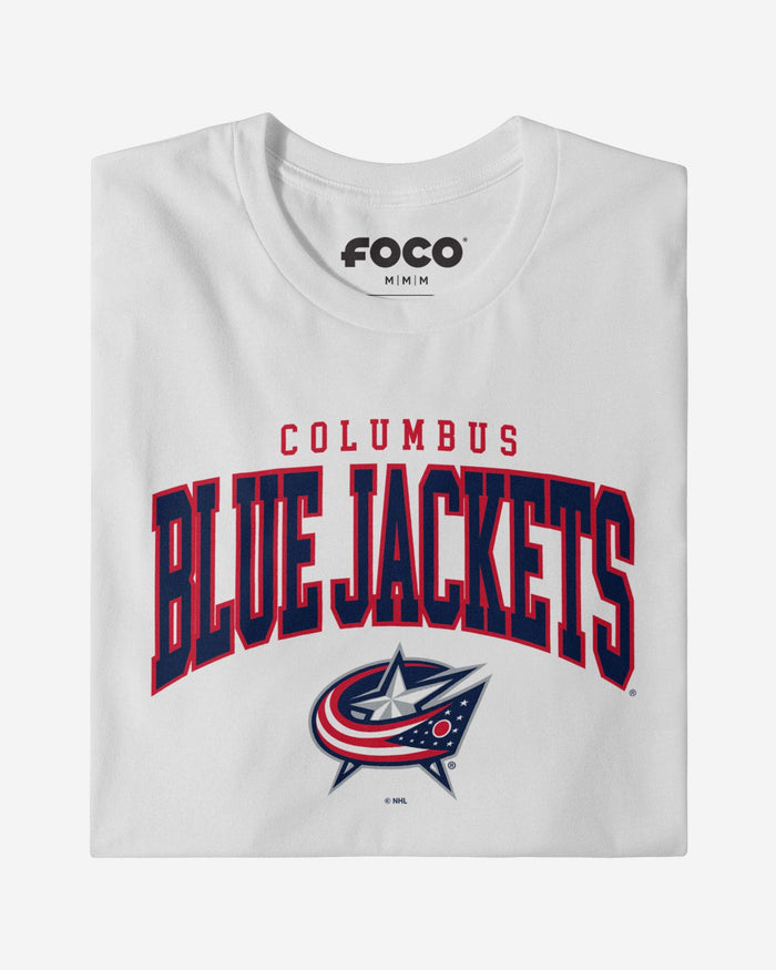 Columbus Blue Jackets Classic Logo T-Shirt FOCO - FOCO.com