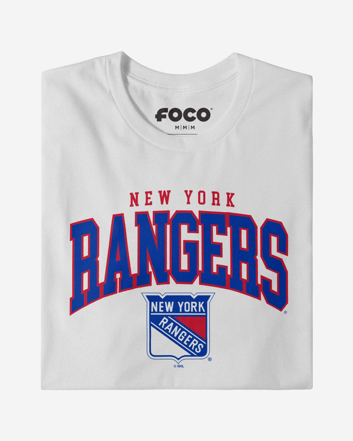 New York Rangers Classic Logo T-Shirt FOCO - FOCO.com
