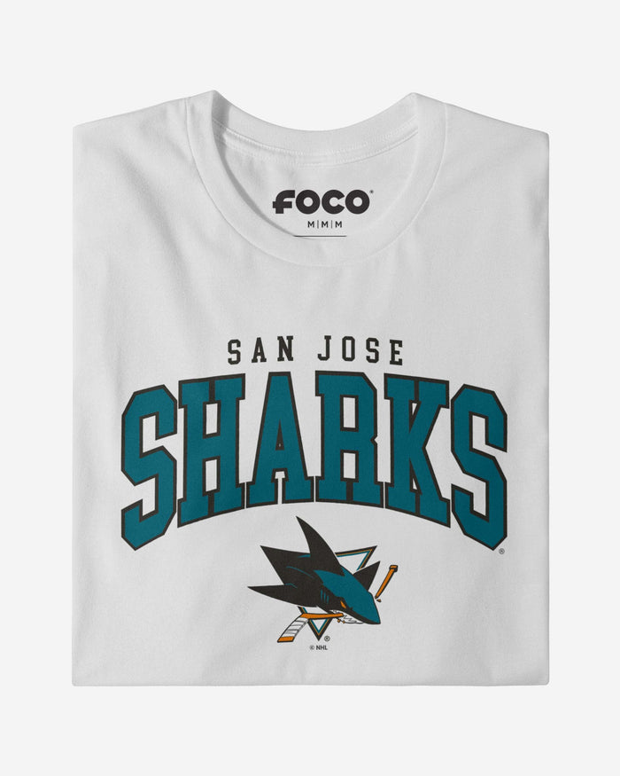 San Jose Sharks Classic Logo T-Shirt FOCO - FOCO.com