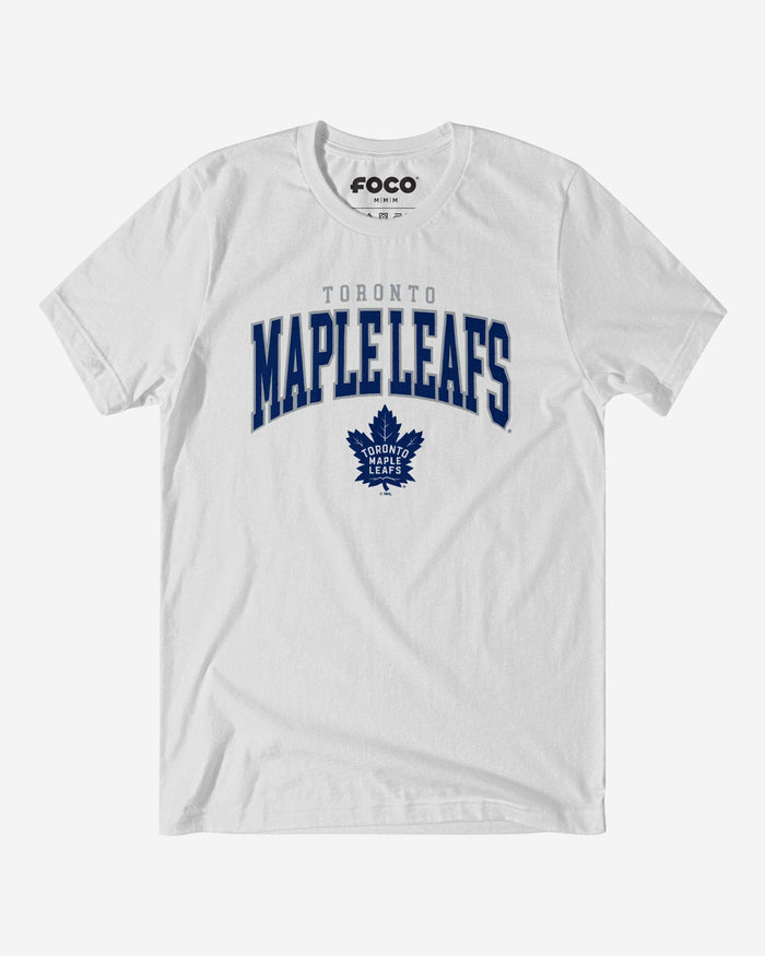 Toronto Maple Leafs Classic Logo T-Shirt FOCO White S - FOCO.com