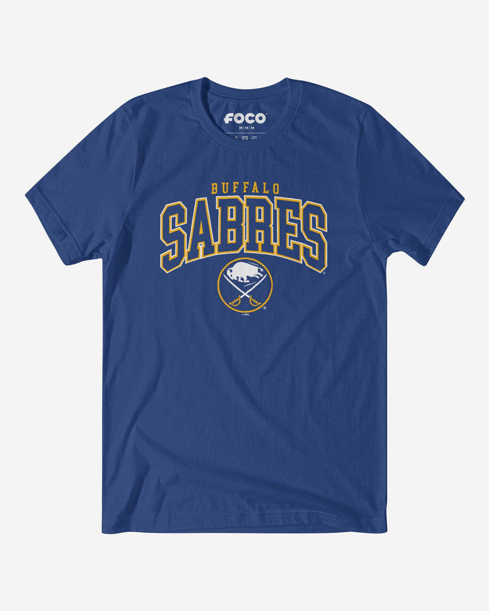 Buffalo Sabres Classic Logo T-Shirt FOCO True Royal S - FOCO.com