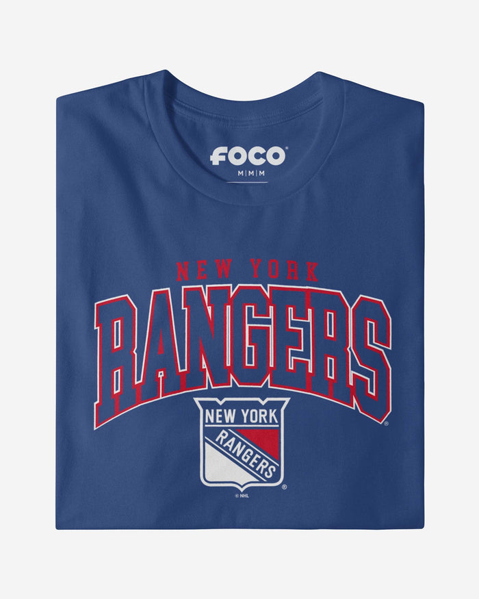 New York Rangers Classic Logo T-Shirt FOCO - FOCO.com
