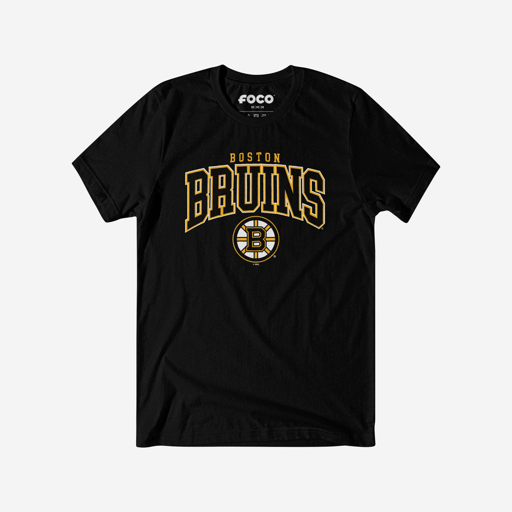 Boston Bruins Classic Logo T-Shirt FOCO Black S - FOCO.com