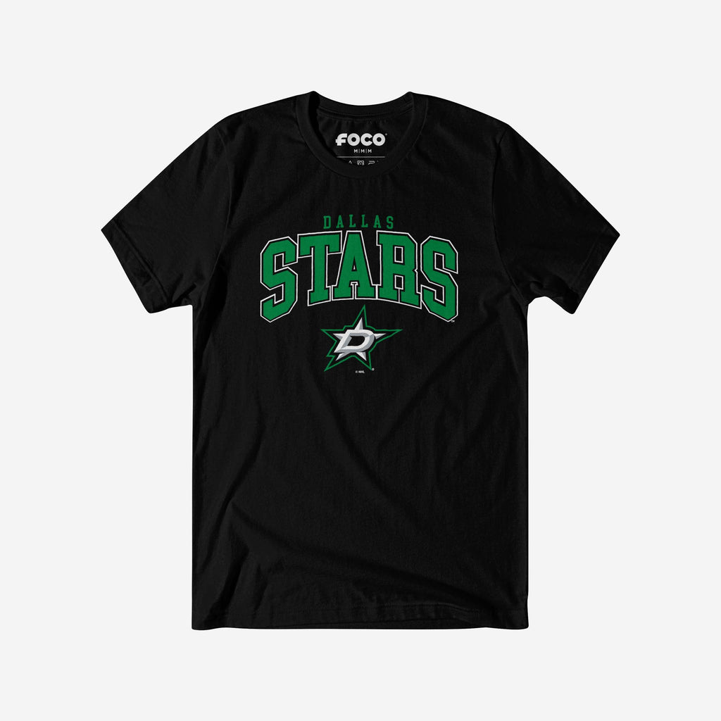 Dallas Stars Classic Logo T-Shirt FOCO Black S - FOCO.com