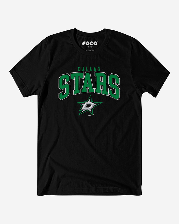 Dallas Stars Classic Logo T-Shirt FOCO Black S - FOCO.com