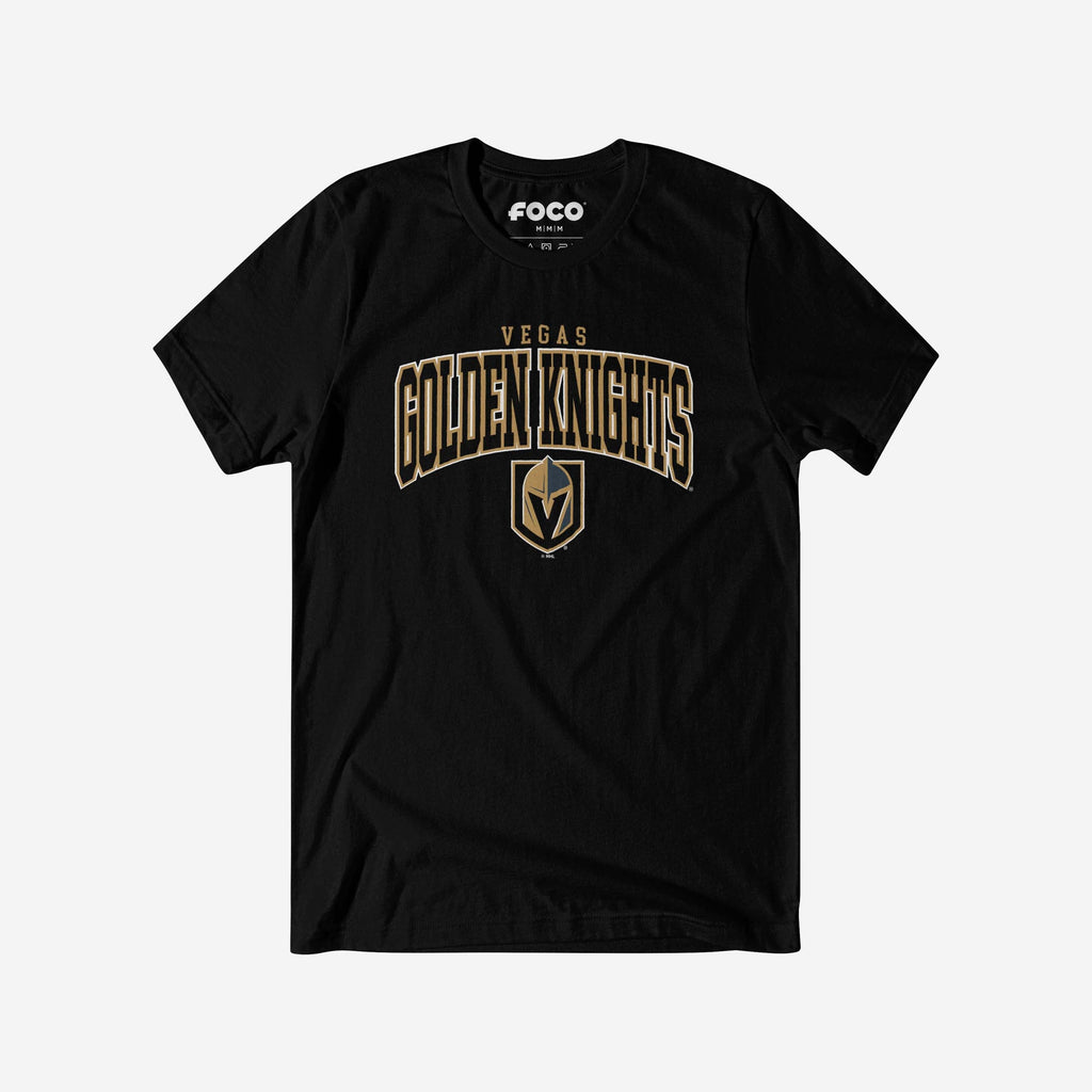 Vegas Golden Knights Classic Logo T-Shirt FOCO Black S - FOCO.com
