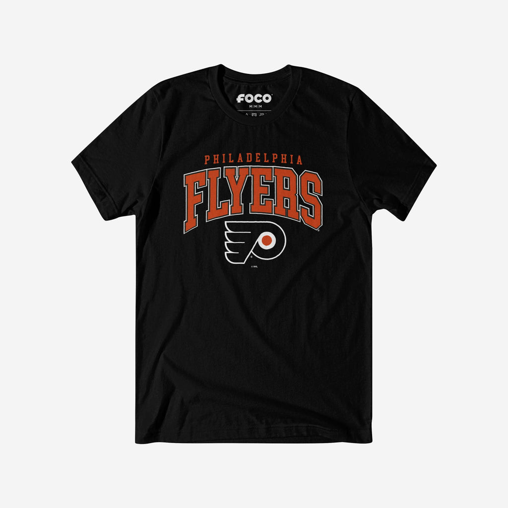 Philadelphia Flyers Classic Logo T-Shirt FOCO Black S - FOCO.com