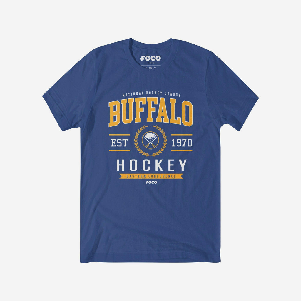 Buffalo Sabres Hockey Club T-Shirt FOCO True Royal S - FOCO.com